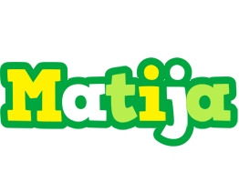 Matija soccer logo