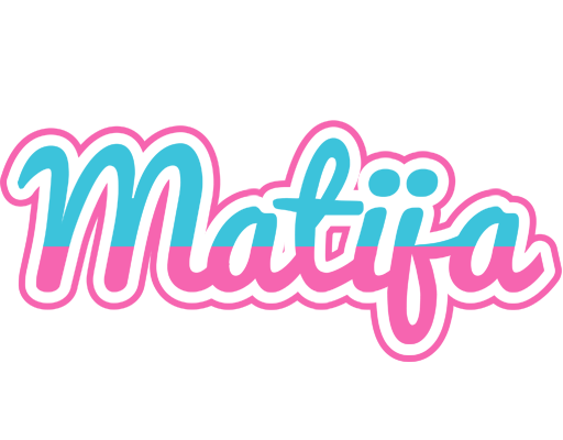Matija woman logo