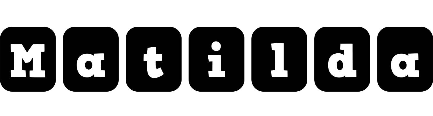 Matilda box logo