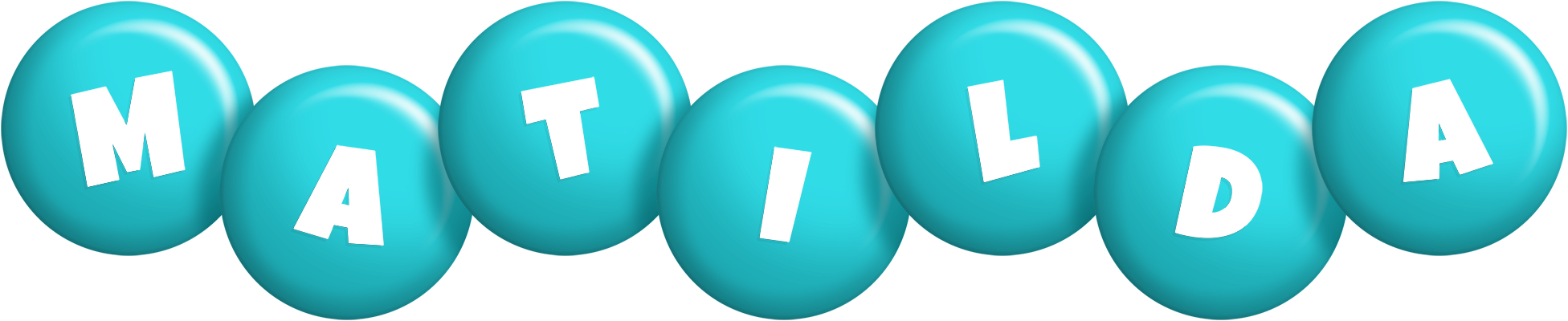 Matilda candy-azur logo