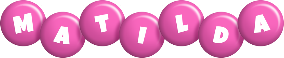 Matilda candy-pink logo