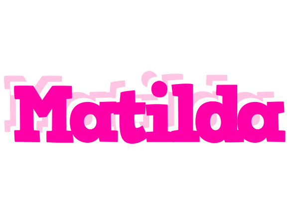 Matilda dancing logo