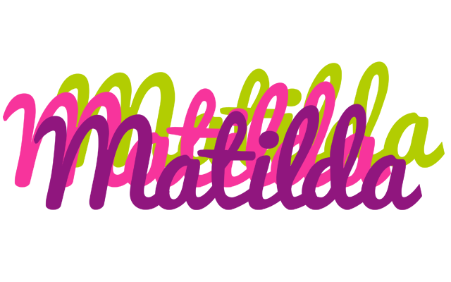 Matilda flowers logo