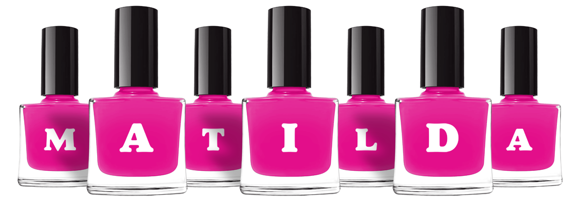 Matilda nails logo