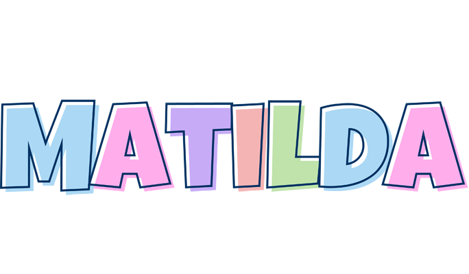 Matilda pastel logo