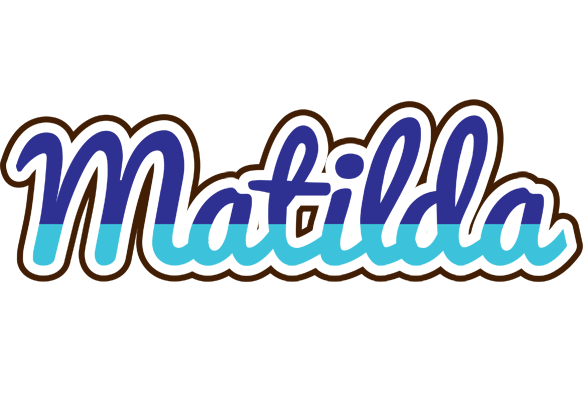 Matilda raining logo