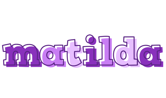 Matilda sensual logo