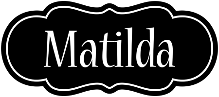 Matilda welcome logo