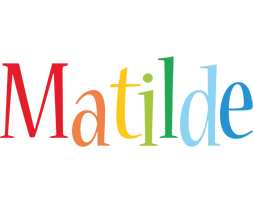 Matilde birthday logo