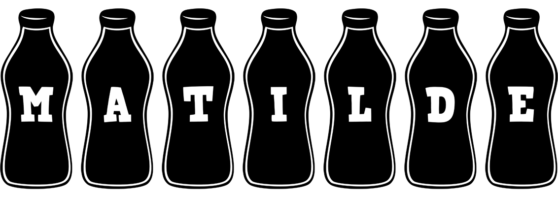 Matilde bottle logo