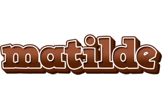 Matilde brownie logo