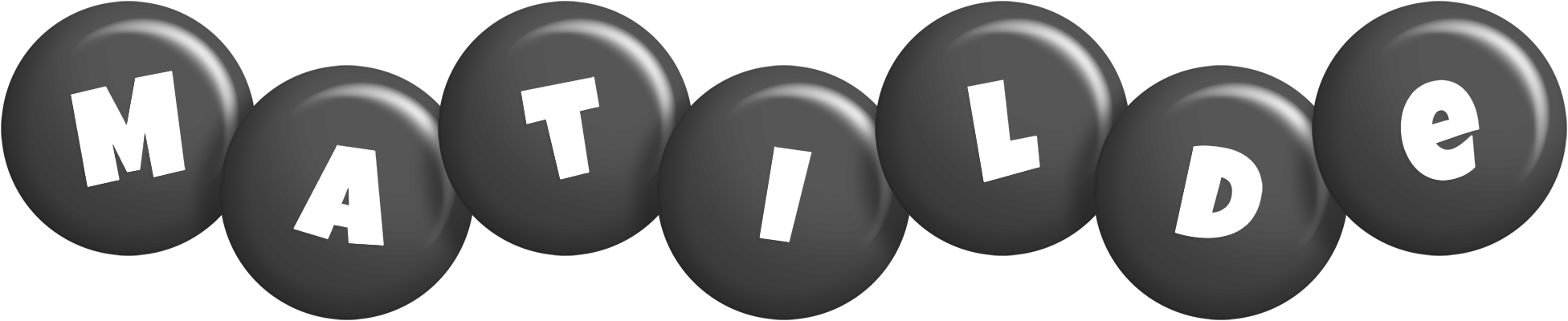 Matilde candy-black logo