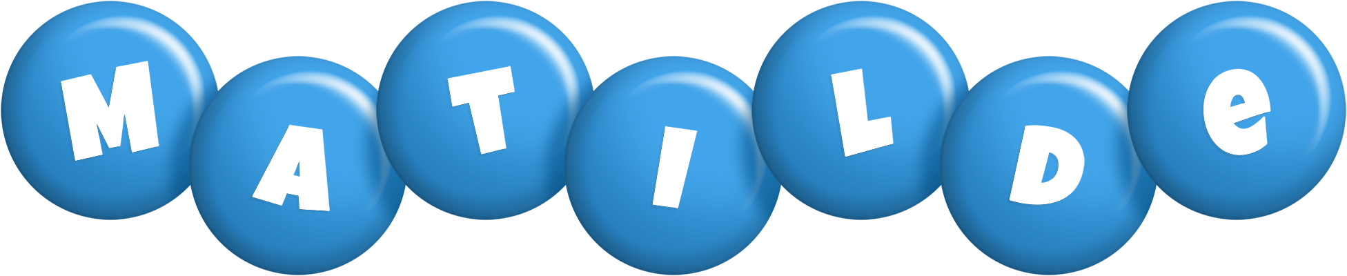 Matilde candy-blue logo