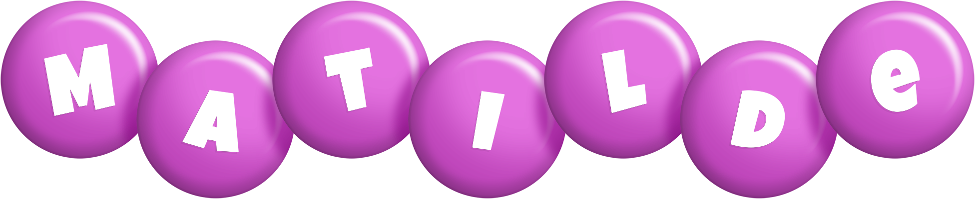 Matilde candy-purple logo