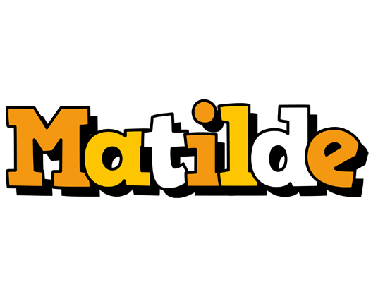 Matilde cartoon logo