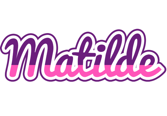 Matilde cheerful logo