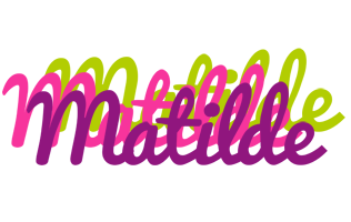 Matilde flowers logo