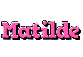 Matilde girlish logo