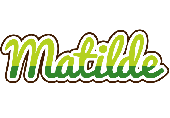 Matilde golfing logo