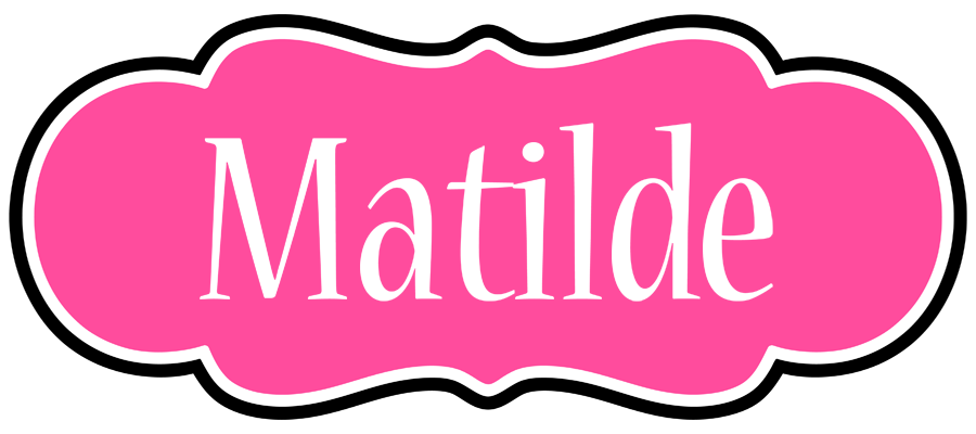 Matilde invitation logo