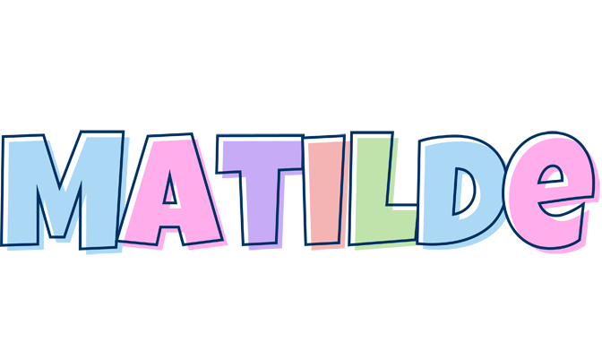 Matilde pastel logo