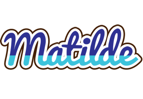 Matilde raining logo