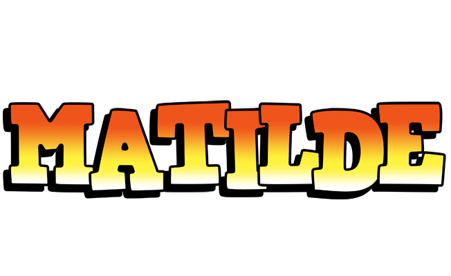 Matilde sunset logo