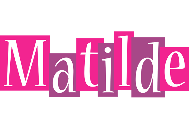 Matilde whine logo