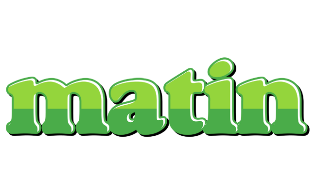 Matin apple logo