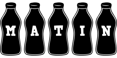 Matin bottle logo