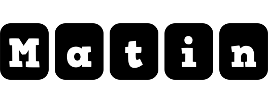 Matin box logo