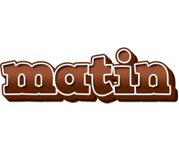 Matin brownie logo