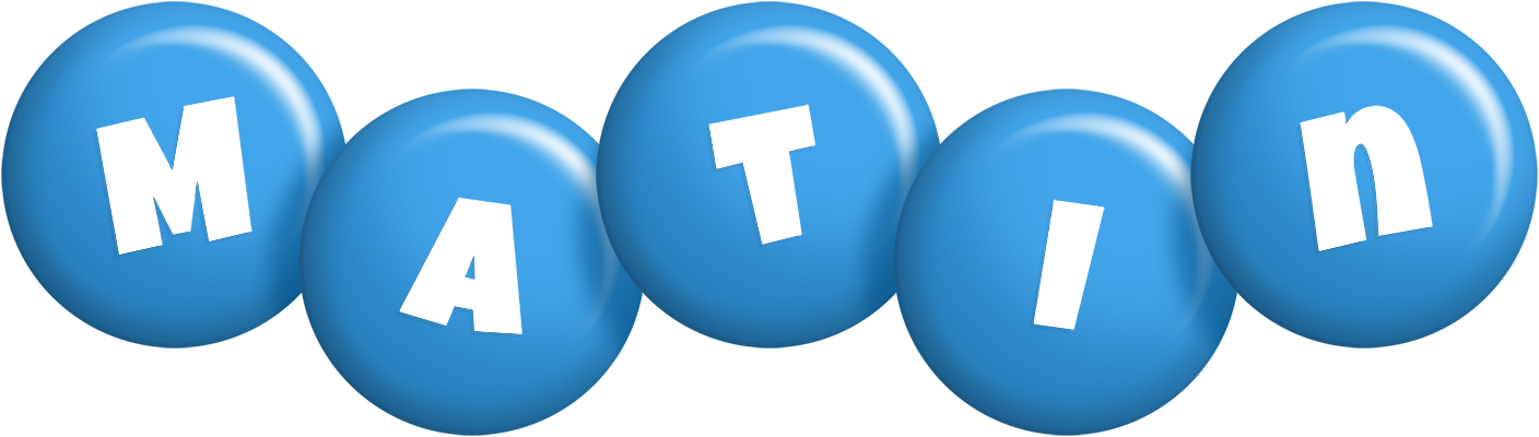Matin candy-blue logo