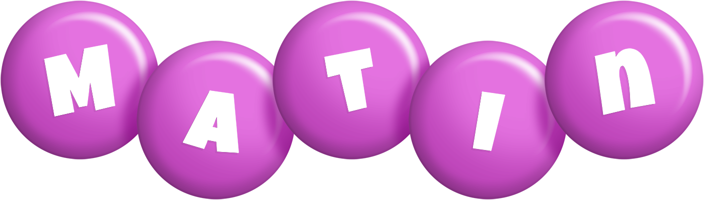 Matin candy-purple logo
