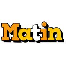 Matin cartoon logo