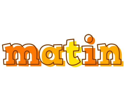 Matin desert logo
