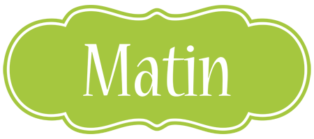 Matin family logo