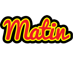 Matin fireman logo