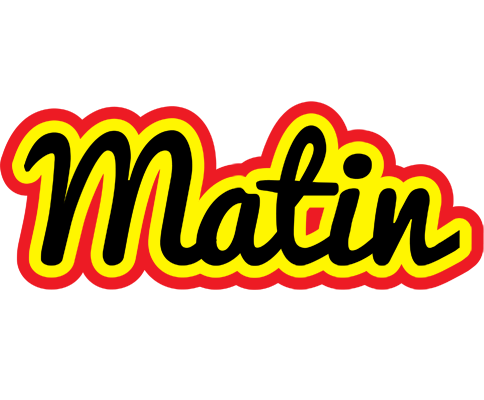 Matin flaming logo