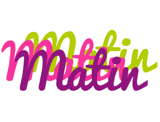 Matin flowers logo