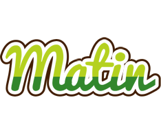 Matin golfing logo