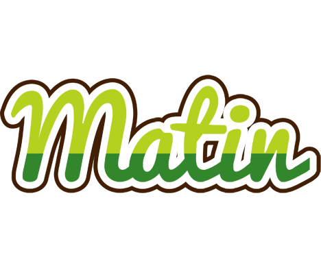 Matin golfing logo