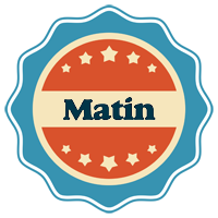 Matin labels logo