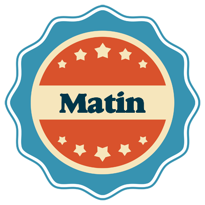 Matin labels logo