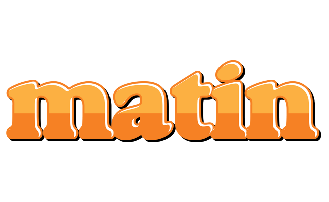 Matin orange logo