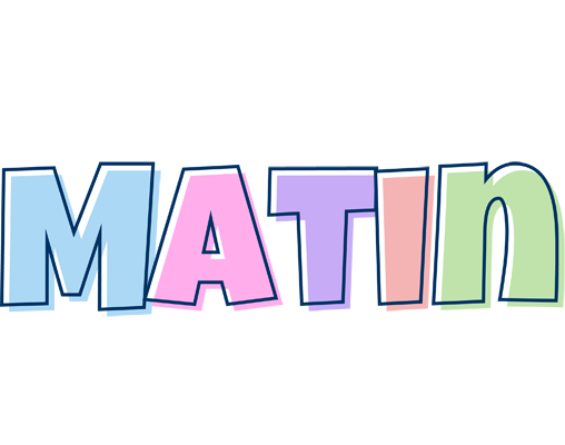 Matin pastel logo