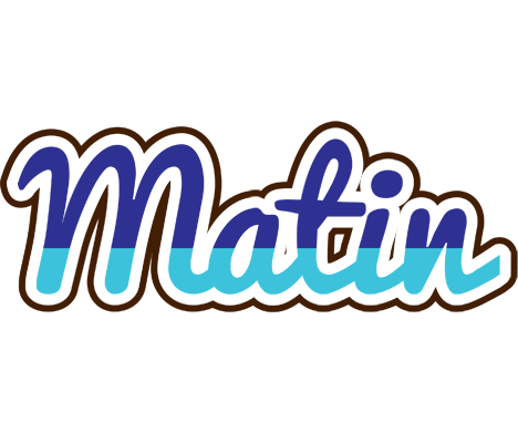 Matin raining logo