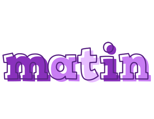 Matin sensual logo