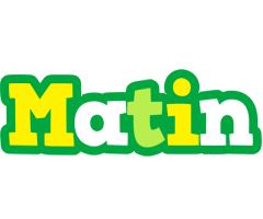 Matin soccer logo