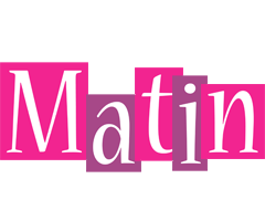 Matin whine logo